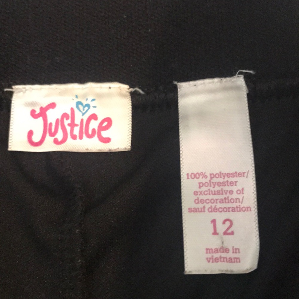 Justice Black Skirt - Picture 4 of 5